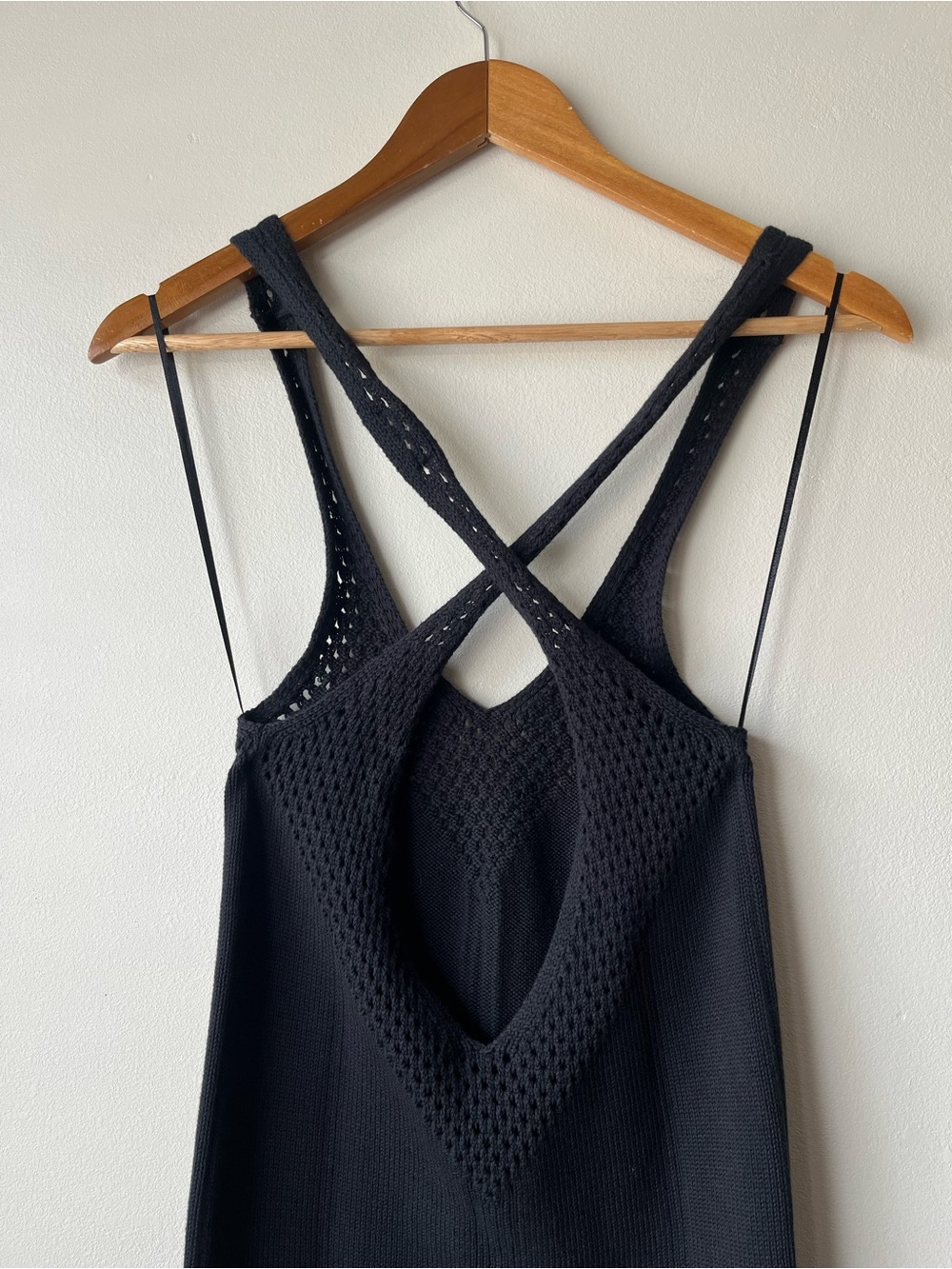 Free People Intimately Knockout Swit Slip Mini Dress Black Women's - Picture 7 of 13